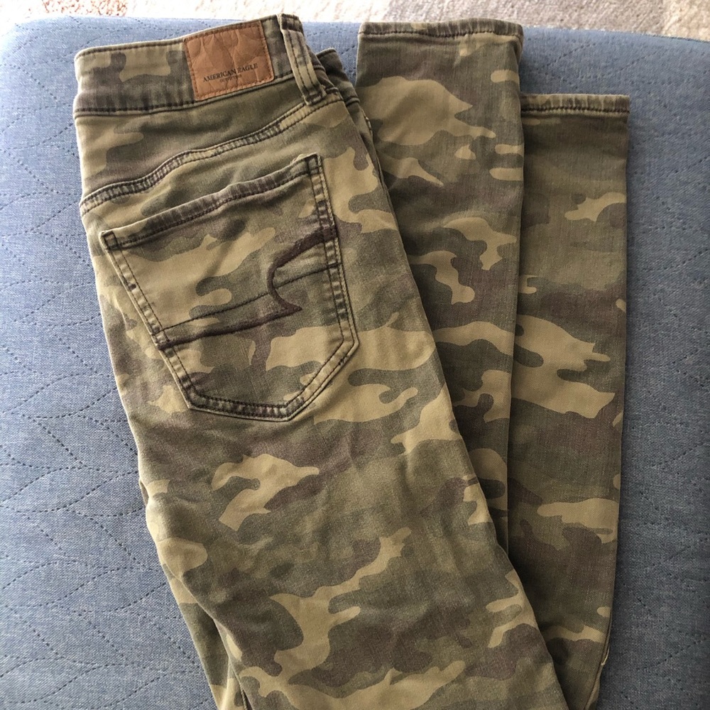 Camo American Eagle Jeggings Jeans FINAL PRICE!